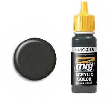 AMMO MIG-0218 Rlm 66 Schwartzgrau Acrylfarben (17 ml), Mehrfarbig