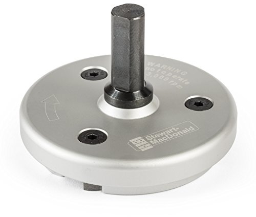 StewMac Safe-T-Planer Cepilladora para Taladro de Banco, Luthería | Acopla Safe-T-Planer a tu taladro de banco y cepilla la madera a cualquier grosor, dejándola lisa y lista para el lijado.