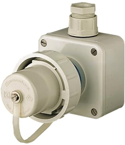 Wandgerätestecker Schuko blau 16A2p+E230 MENNEKES 10864