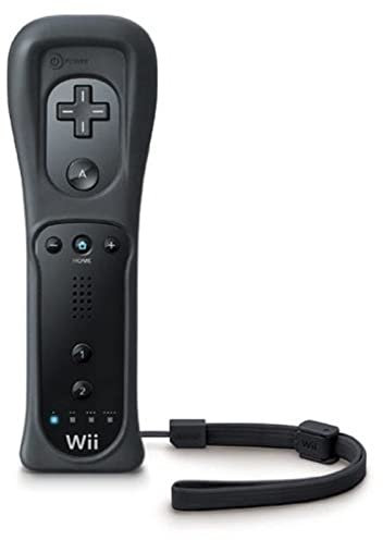 Nintendo Wii/Wii U - Remote black + Motion Plus, schwarz
