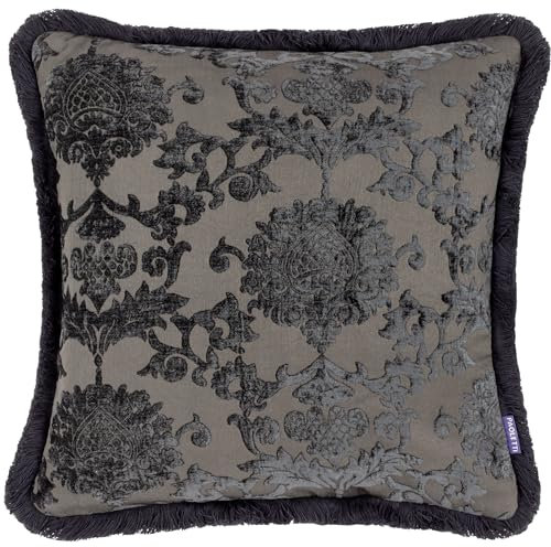 Paoletti Kissen Hanover schwarz 45 x 45 cm, Polyester, 45 cm x 45 cm