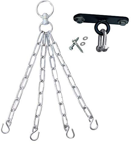 ULTRA FITNESS CROSSJAB Boxing Punch Bag Ceiling Hook Mount with Steel Chain Hanging