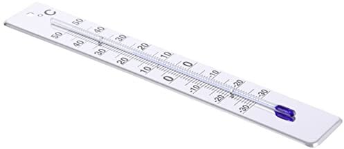 chg 9439-02 Thermometer 28 x 28 x 4.5 cm, Silber