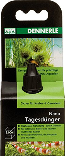 Dennerle Nano Tagesdünger 15 ml | für sattgrüne Blätter, gesunde Pflanzen und intensiv leuchtende Farben