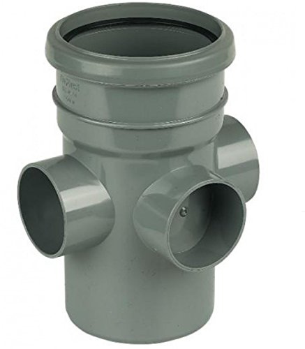 FloPlast SP581 Boss Pipe Grey
