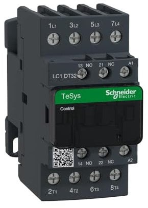 Schneider Electric - TeSys LC1D - contacteur - 4P - AC-1 440V - 32A - bobine 230Vca - LC1DT32P7