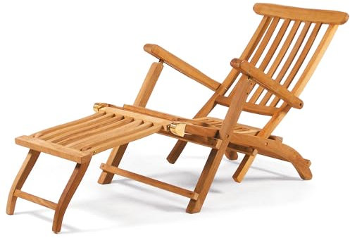 Teak Garten Liegestuhl – Holz Garten Liegestuhl