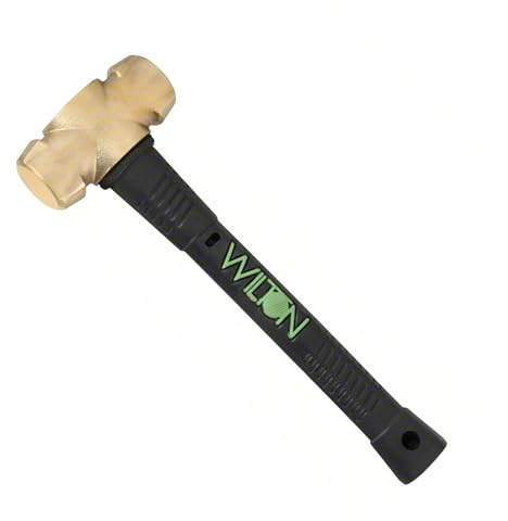 Wilton B.A.S.H 16 Brass Sledge Hammer, 6 Lb Head (90616)