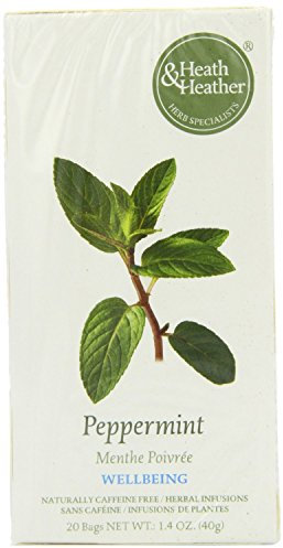 (6 PACK) - Heath And Heather - Peppermint Herbal Tea | 20 Bag | 6 PACK BUNDLE