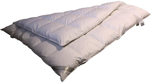 Betten Hofmann Sibiria 10cm Hochsteg Winterdaunenbett 200x220 cm 6x6 sibirischer 1A1A Reiner Wildgänseflaum 100% Gänsedaunen