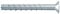 fischer UltraCut, Galvanisch Verzinkt, 8 x 90 Torx mit Senkkopf