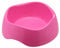 Beco Pets, Bamboo Dog Food & Water Bowl, Non-Slip, Easy Clean, Pink, Small