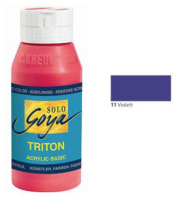 Creative Solo Goya TRITON Acrylfarbe 750ml Violett [Spielzeug]