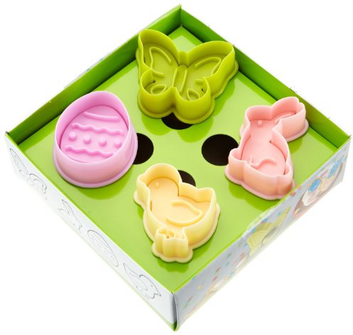 Silikomart 192434 Ausstechform Easter / Ostern 4er Set