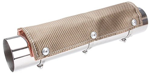 Design Engineering Titanium Pipe Shield 6 x 24 | Lava Rock Technology
