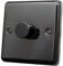 Discount Electrix 1 Gang 2 Way 250 Watt Dimmer Switch Black Nickel Finish