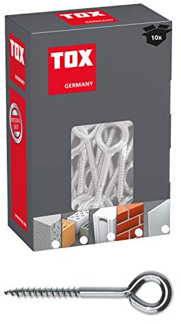 TOX Ösenschraube Safe Fix Eye 8 x 120 mm, Inhalt 10 Stück, 057101061