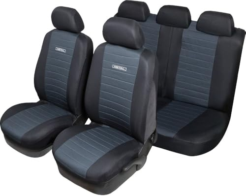 START Metal Universal Auto Sitzbezüge Komplettset Schwarz