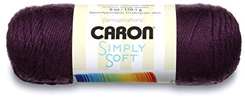 CARON Sencillamente suave: 170 g, color morado