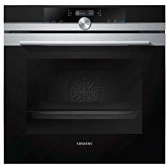 SIEMENS Four encastrable pyrolyse HB675GBS1 Série IQ700, Air pulsée 4D, 71 litres