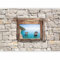 murando - Papier peint panoramique paysage 350x256 cm - Revêtement mural décoration pour chambre salon cuisine - Design unique et moderne - Marron beige vert - Mer c-A-0059-a-a