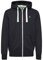 Solid SDBennZip Herren Sweatjacke Kapuzenjacke Hoodie mit Kapuze Reißverschluss Kordelzug Label-Details Baumwollmischung Regular fit, Größe:S, Farbe:Dark Grey Melange (8288)