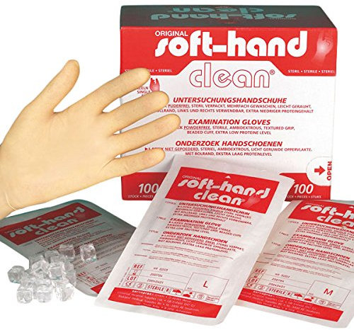 Soft-Hand 00368846 Clean Handschuhe, einzeln, steril, verpackt, M (100-er Pack)