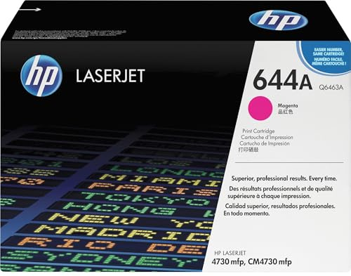 HP Q6463A 644A Original LaserJet Toner Cartridge, Magenta, Pack of 1
