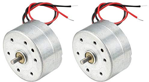 sourcing map 6000RPM DC 5V Micro Motor for CD Player RC300-FT-08800 2pcs