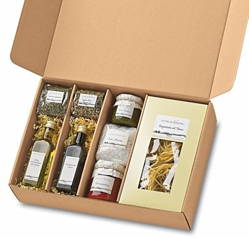 Geschenk Feinkost Geschenkkorb Cucina Italiana Geschenk-Set Italien Präsentkorb mit Pasta Pesto Olivenöl Bruschetta italienische Spezialitäten (Geschenkkorb Cucina Italiana)