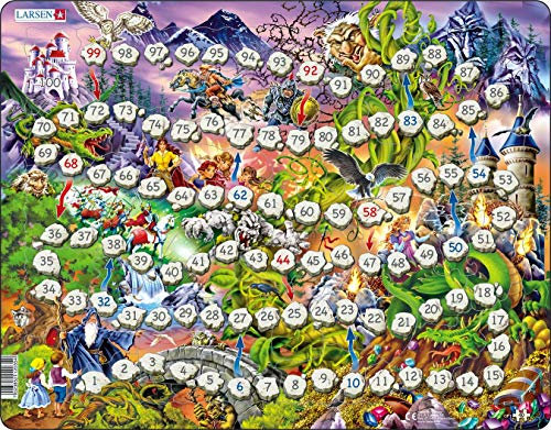 Larsen GP1 Ladder game, 40 Piece Boxless Tray & Frame Jigsaw Puzzle