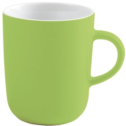 KAHLA 575335A72456C Pronto Colore Becher 0,35 l fresh lime|hellgrüner Becher mit Henkel aus Porzellan