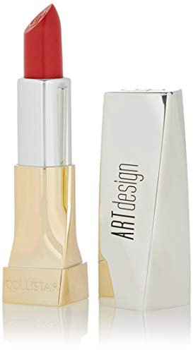 Collistar Rossetto Art Design, n. 13 Corallo, Rossetto cremoso dal colore pieno e vibrante, Formula con estratto di bacche rosse per un'azione anti-rughe e labbra piene e levigate, 3,5 ml