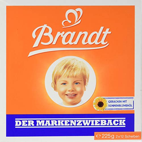 Brandt Markenzwieback, 20er Pack (20 x 225 g Packung)