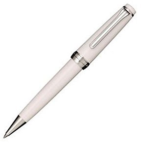 Sailor Professional Gear Slim Ballpoint pen, White, Chrome trim, 16-0707-210