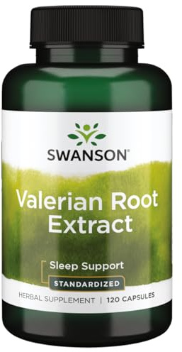 Swanson Valerian Root (Standardized) 200 Milligrams 120 Capsules