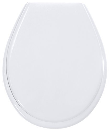 Gelco Design Gy300202 Abattant WC, Polypropylene, Blanc, 44 cm x 36,5 cm x 4 cm