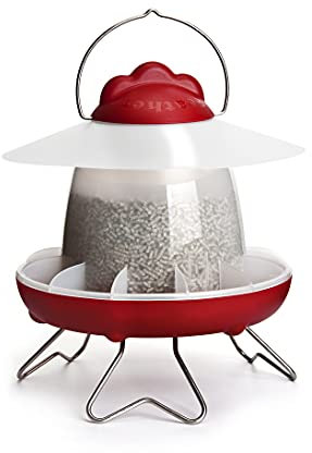 Feathers and Beaky Futterstation für Hühner, 2 l