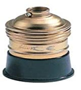 Zenitech EBE347120 Douille E27 COLLERETTE BAKELITE, Acier Laiton
