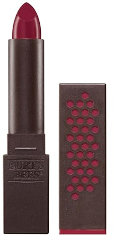 Burt’s Bees 100% Natural Moisturizing Lipstick, Ruby Ripple, 1 Tube