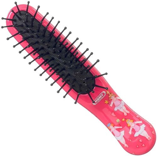 Kent ArtHedz Ballerinas Designed Pocket Size Hairbrush
