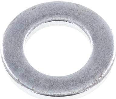 Unterlegscheibe, DIN 125 A, M 18 (19,0x34mm), Stahl verzinkt Werkstoff:Stahl verzinkt d1:19,0mm
