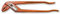 BETA 1048V 250 mm Pinze regolabili verniciate arancio cerniera chiusa