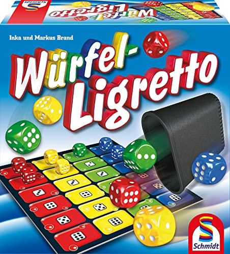 Schmidt Spiele SSP49611 - Würfel-Ligretto - Würfelspiel, 2-4 Spieler, ab 8 Jahren (DE-Ausgabe)
