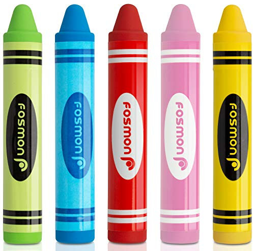 Fosmon Bolígrafos para niños de la Serie Youth para Apple iPad Air Mini Pro, Kids Edition, Dragon Touch, Galaxy Tab A E, Leapfrog Epic/LeapPad, Nabi JR, Chromo y más (Paquete de 5)