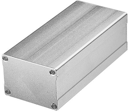 Eightwood Aluminum Project Enclosure Electronic Box DIY PCB Board Case Sliding Extrusion - 4.33 x 2.01 x 1.50 inch (LWH)