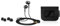 Sennheiser CX 300-II - Auriculares de precisión (1,2 m de longitud de cable, clavija de 2,5 mm, funda transportadora, set de adaptadores para el oído S/M/L) color negro