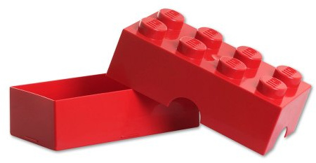 LEGO Brotdose, 8er, rot