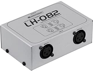 OMNITRONIC LH-082 Stereo-Isolator XLR | Stereo-Line-Isolator mit XLR-Buchsen