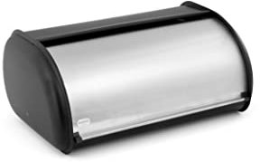 Addis 508451 Deluxe Bread Bin-Stainless Steel, 22L
